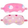2PCS Plush Sleeping Eye Mask Soft Plush Eye Mask Fuffy Eye Cover Comfortable Sleep Mask Blindfold Rainbow Faux Fur Eye Shade for Women, Men and Kids Travel Nap Sleeping view 1