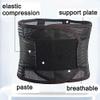 Lightweight Back Brace With 2 Support Panels For Lower Back Pain Relief, Breathable Mesh Material With Dual Lumbar Pads, Adjustable Lumbar Support For Men And Women, Black view 4