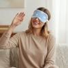 2PCS Plush Sleeping Eye Mask, Soft Plush Eye Mask, Fuffy Eye Cover Comfortable Sleep Mask Blindfold Rainbow Faux Fur Eye Shade for Women, Men and Kids Travel Nap Sleeping view 4
