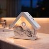 3 in 1 Singing Bird Box, Nature Sound Box with Motion Sensor, LED Lights, Timer, 12 Soothing Songs, Portable Birds Chirping Box White Noise Sound Therapy for Bathroom, Home, Adult Relaxing (0-90dB) view 1
