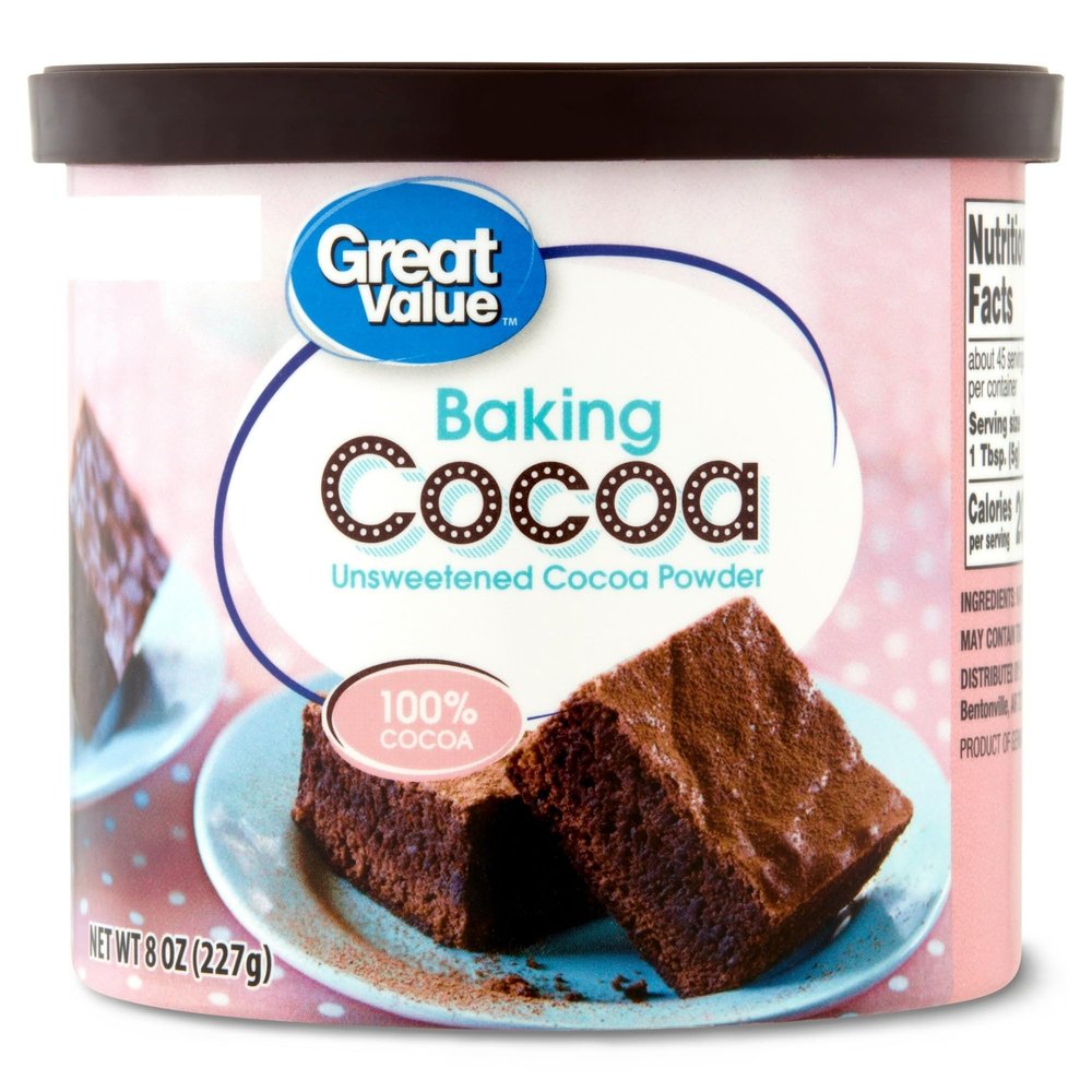 Greet Valueo Baking Unsweetened Cocoa Powder, 8 oz, Tub
