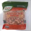 Simply Nature Organic Roasted Cashews, Salted, Non-GMO, 5g Protein, 14 Oz Bag view 1