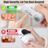 Automatic Nail Clipper with Nail File, Electric Baby Nail Clippers with Light, Rechargeable Nail Clippers with Catcher, Electric Nail File for Baby, Kids, Seniors, Caregivers view 2