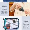 2026 New Extra Large Pill Box with Medicine Labels Travel Essentials Daily Med Container Mini Medication Organizer Storage Organizer Case 7 Day Pill Organizer(Grey) view 4