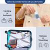 2026 New Extra Large Pill Box with Medicine Labels Travel Essentials Daily Med Container Mini Medication Organizer Storage Organizer Case 7 Day Pill Organizer(White) view 4