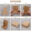 200 Pcs Paper Mini Gift Boxes Bulk 2.16'' x 2.16'' x 0.98'' Mini cardboard Boxes Ornament Shipping with Lids Packaging Tuck Top Mailer Present Soap Small Box for Art Crafts Favor Ring Earring Jewelry view 3