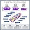 2026 New Extra Large Pill Box with Medicine Labels Travel Essentials Daily Med Container Mini Medication Organizer Storage Organizer Case 7 Day Pill Organizer(Purple) view 2