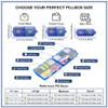 2026 New Extra Large Pill Box with Medicine Labels Travel Essentials Daily Med Container Mini Medication Organizer Storage Organizer Case 7 Day Pill Organizer(Blue) view 2