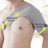 Durable Rotator Cuff Shoulder Brace with Elastic Strap Unisex Rotator Cuff Relief Brace Dislocation Prevention Strong Shoulder Stabilizer(Medium,Fleece-Lined Version,Left) view 3