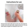 1PC Hot Water Bottle with Cover, Leak-Proof Fluffy U-Shaped Hot Water Bottle for Neck Shoulder, Fillable Bed Pouch for Warmth Comfort view 4