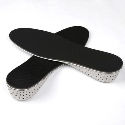 1 Pair Height Boosters Memory Foam Height Increasing Insoles Full Length Heel Lifting Inserts Breathable Shock Absorbing Shoe Lifts Pads for Men and Women (2cm)