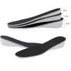1 Pair Height Boosters Memory Foam Height Increasing Insoles Full Length Heel Lifting Inserts Breathable Shock Absorbing Shoe Lifts Pads for Men and Women (2cm) view 2