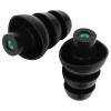 Acouto Reusable Silicone Ear Plugs Sleeping Black Ear Plugs Reusable Noise Reduction Swimming Earplugs with Filter Noise Cancelling Adults - Health & HouseholdHealth CareEar view 3