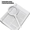 10X Handheld Magnifying Glass, 12 LED Illuminated Lighted Magnifier for Reading, 5X 10X Magnifying Lens with Ergonomic Handle, Metal Frame Magnifier for Seniors view 2