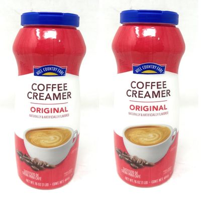 Hill Country Fare Flavored Powdered Coffee Creamer - 2 pack (Original 16oz)