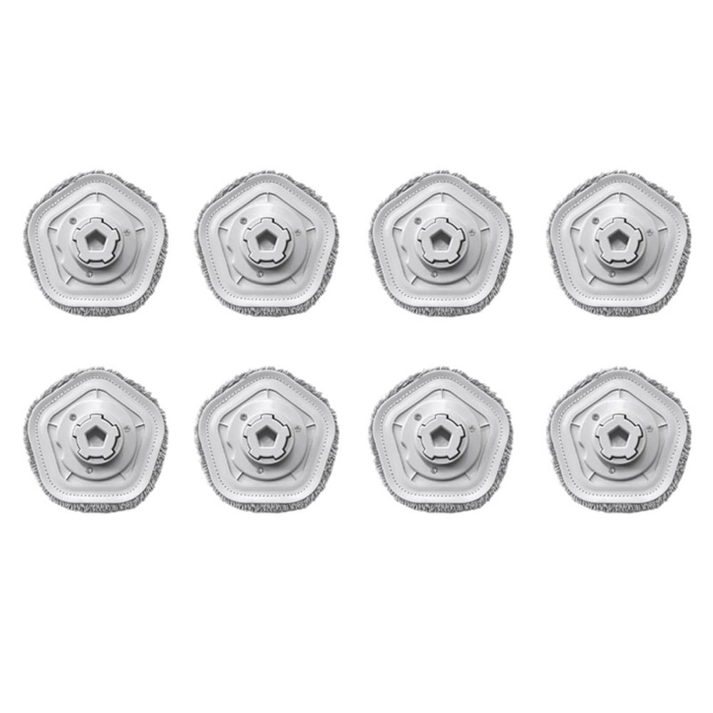 Compatible for Dreame W10 W10 PRO Vacuum Cleaner Replacement Mop Pads and Bracket Set(8pcs)