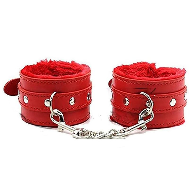 Sports Equipment Accessories, Adjustable Size, Sports and Fitness Wristbands, Red Leather Wristbands, Comfortable Plush Lining