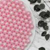10mm Edible Pink Pearl Sugar Sprinkles Candy Mini Pearls Cake Decorations Cupcake Toppers Cookie Decorating Perfect for Wedding Party Valentine Halloween Christmas Supplies 3OZ view 2