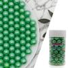 10mm Edible Dark Green Pearl Sugar Sprinkles Candy Mini Pearls Cake Decorations Cupcake Toppers Cookie Decorating Perfect for Wedding Party Valentine Halloween Christmas Supplies 3OZ view 1