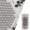 10mm Edible Silver Pearl Sugar Sprinkles Candy Mini Pearls Cake Decorations Cupcake Toppers Cookie Decorating Perfect for Wedding Party Valentine Halloween Christmas Supplies 3OZ view 1