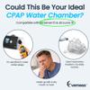 2 Packs Water Chamber for Airsense 10 & Aircurve 10, Leak-Free & Consistent Humidity Replacement CPAP Water Chamber with Top-Fill Port Technology, HumidAir Water Tank for ResMed Airsense 10 Supplies view 2