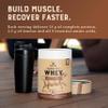 100% Grass Fed Whey Chocolate Protein Powder Only Four Ingrediants, Absolutely Nothing Artificial 25g of Grass Fed Whey Protein Per Serving Clean Post Workout Recovery Powder 2.84 lbs view 4