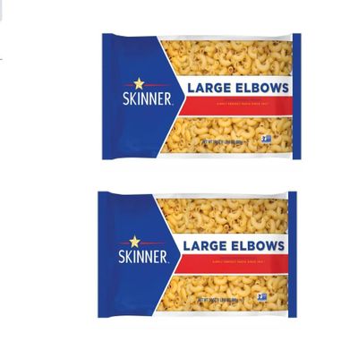 Skinner Pasta - 2 packs (Large Elbows 24oz)