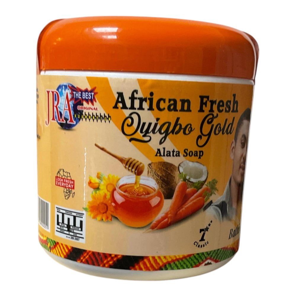 JRA African Fresh Oyigbo Gold Alata Soap, Carrot