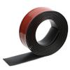GOUZIBHD Flat Divider Strip,PVC Floor Divider Strip,Doorway Edge Trim,Floor Transition Strip,Door Threshold Ramp for Carpet Trim,Transition Threshold(Size:5m,7.6cm) view 1