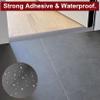 GOUZIBHD Flat Divider Strip,PVC Floor Divider Strip,Doorway Edge Trim,Floor Transition Strip,Door Threshold Ramp for Carpet Trim,Transition Threshold(Size:5m,7.6cm) view 3