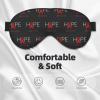 Aids Awareness Month Sleep Eye Mask Blindfold for Women Men Travel Work Meditation Yoga view 3
