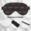 Aids Awareness Month Sleep Eye Mask Blindfold for Women Men Travel Work Meditation Yoga view 4