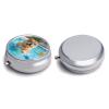 Chow Real Prank Metal Pill Box - 3 Compartment Mini Portable Pill Organizer for Purse & Pocket, BPA-Free Travel Pill Case for Vitamins, Medication, Supplements view 3