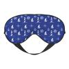 Nautical Funny Anchor Pattern Sleep Eye Mask Blindfold for Women Men Travel Work Meditation Yoga view 1
