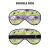 Cute Daisy Honey Print Sleep Eye Mask Blindfold for Women Men Travel Work Meditation Yoga view 2