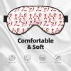 Aids Awareness Month Sleep Eye Mask Blindfold for Women Men Travel Work Meditation Yoga view 3