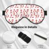 Aids Awareness Month Sleep Eye Mask Blindfold for Women Men Travel Work Meditation Yoga view 4