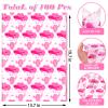 100 Sheets Pink Cactus Hats Tissue Paper, 20 x 14in Pink Cactus Hats Print Wrapping Gift Printed Tissue Paper for Gift Wrapping for Valentines Day Birthday Wedding Winter Holidays DIY Craft view 2