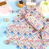 100 Sheets Happy Birthday Tissue Paper, Watercolor Letters Wrapping Paper for Birthday DIY Crafts Christmas Party Supplies, 13.8 x 19.7 Inch view 2