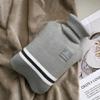 1/2 Liter Knitted Hot Water Bottle Set, Large Capacity, Water-Filled, Leak-Proof, Hand Abdomen Warmer-1000Ml Green view 2