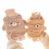 1000Ml Cute Plush Thickened Hot Water Bottle for Winter Warming, Portable Hand and Foot Warmer-Style 3 view 4