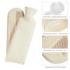 2L Cute Hot Water Bottle, Portable Belly Warmer, Belt Protector, Hand Warmer, Long Hot Water Bottle-Brown view 4