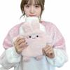 1000Ml Cute Plush Thickened Hot Water Bottle for Winter Warming, Portable Hand and Foot Warmer-Style 1 view 1