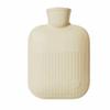 1000Ml/500Ml Hot Water Bottle Set with Plush, Soft Fabric Cover, Perfect for Warming Hands and Feet-Green 1000Ml view 2