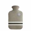 1/2 Liter Knitted Hot Water Bottle Set, Large Capacity, Water-Filled, Leak-Proof, Hand Abdomen Warmer-1000Ml Light Gray view 1