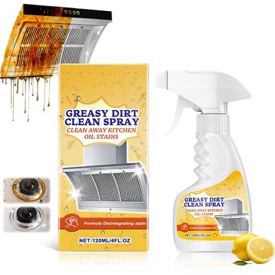 Multifunctional Powerful Kitchen Foam Cleaner, 2026 New All-Purpose Oil Stain Cleaning Spray, 120ml/4Fl.oz Oven Cleaner Heavy Duty (1)
