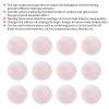 12 Pairs Pink Ear Plugs, Wax Cotton Ear Plug Noise Cancelling Reduction Earplugs for Swimming Travel Snoring Concerts view 3