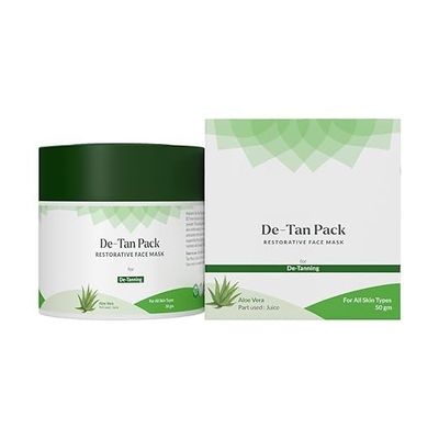 De-Tan Pack For De -Tanning | Ideal For Men & Women 50gm