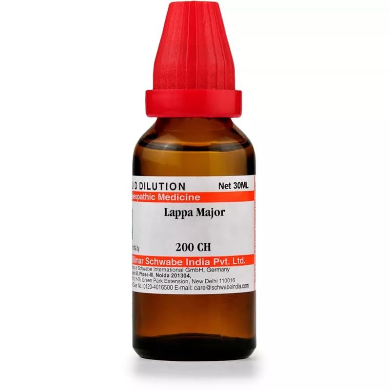 Willmar Schwabe India Homeopathic Lappa Major 200 CH (30ml) - by Pharmazenix