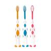 COLLBATH 6pcs Soft Bristle Toothbrush for 2-5 Years Old Non-Slip Handle Oral Care Brush for Boys and Teeth and Gums Bathroom Accessories 6 Pieces (2 Sets of 3) view 1